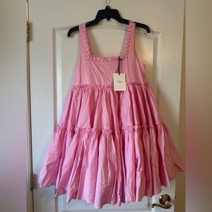 Aje tiered mini dress, size 6 - US size 2